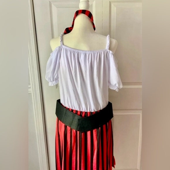 Wizland costume pirate lady woman’s size xlarge 3 piece set halloween - Picture 3 of 5